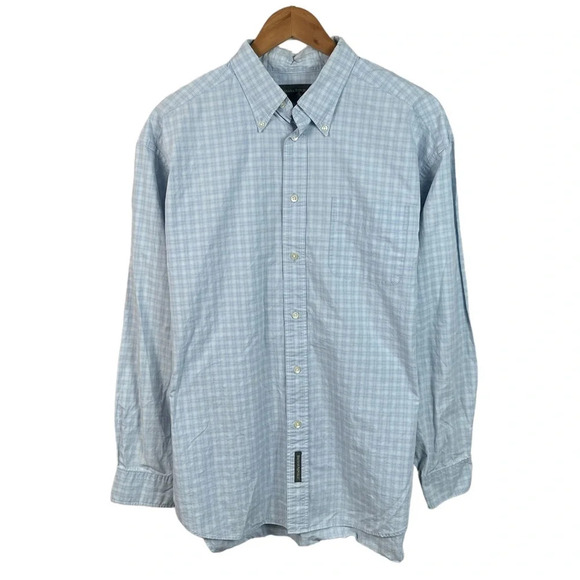 BF137 Mens Banana Republic Designer Button Down Shirt L - Picture 1 of 4